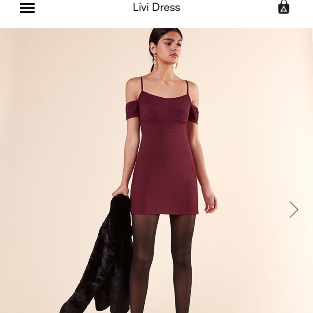 Reformation Livi Dress only worn once!